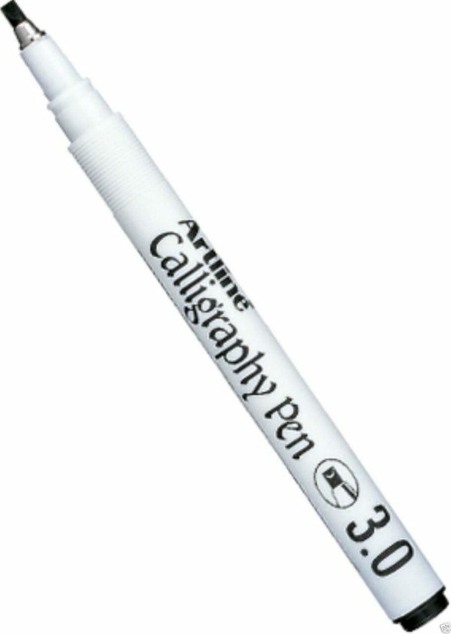Calligraphy Pen 3.0mm Sepia Artline Ref EK243